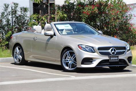 New 2019 Mercedes Benz E Class E 450 Rwd Cabriolet Convertible In Fremont 71451 Fletcher