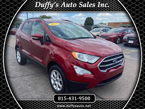 2019 Ford Ecosport Se 4wd