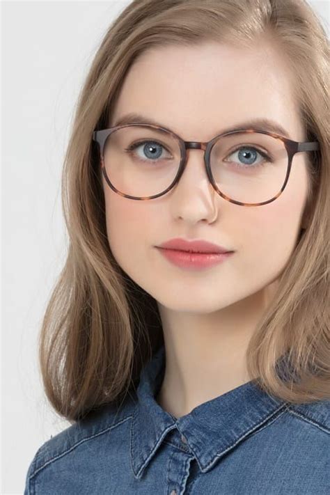 Days Round Matte Floral Full Rim Eyeglasses Eyebuydirect