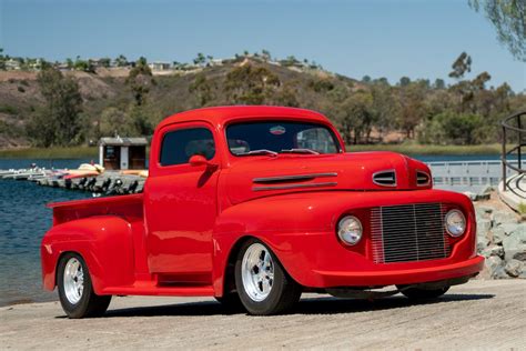 Modified 1950 Ford F 1 Pickup For Sale On Bat Auctions Closed On