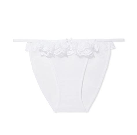 Victorias Secret DREAMS ANGELS Panti Estilo Bikini De Tiras De Encaje Calado Cami Store