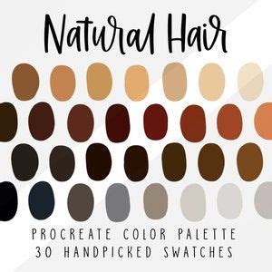 Light Skin Tones Color Palette For Procreate Portrait Color Palette