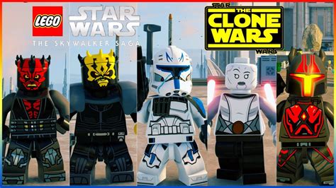 Lego Star Wars The Clone Wars All Characters