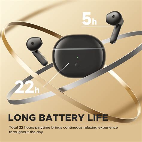 Soundpeats Air3 Deluxe Wireless Earbuds (6Months Warranty)