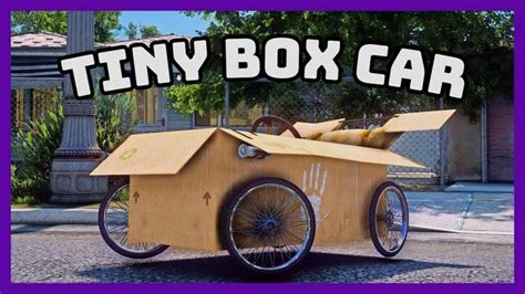 GTA 5 Roleplay TINY CARDBOARD BOX CAR TROLLS COPS RedlineRP 60