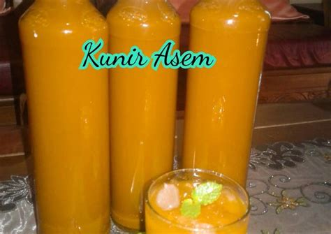 Resep Jamu Kunir Asem Mudah Dan Sehat A Bunda Fumiko Oleh Bunda Fumiko