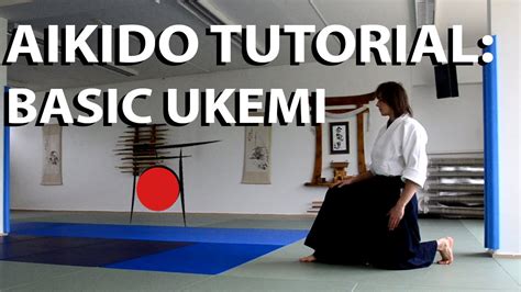 Aikido Ukemi Tutorial Forward Roll From Knee Youtube