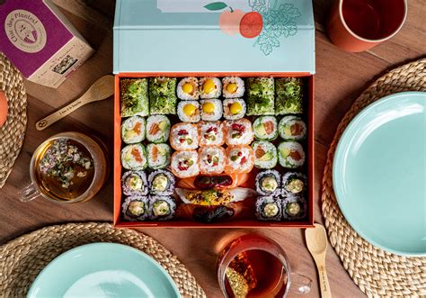 Ellefoodcrush La Box Printanière De Côté Sushi X Chic Des Plantes