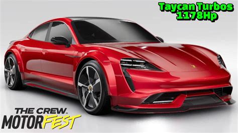 The Crew Motorfast Porsche Taycan Turbos Customization Widebody