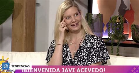 Javiera Acevedo Vuelve A La Televisi N Despu S De Tres A Os Ser Nueva Panelista De Milf Tv Y