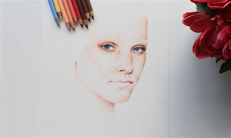 Painting With Colored Pencils Creating A Realistic Portrait Drawing