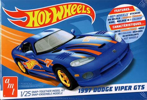 AMT Hot Wheels Dodge Viper GTS Snap It Spotlight Hobbies