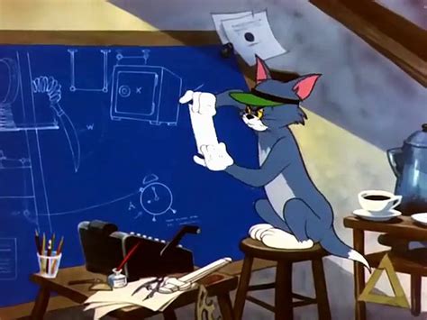 Tom And Jerry 093 Designs On Jerry 1955 Dailymotion Video