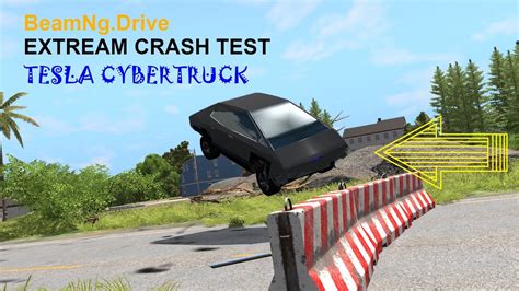 Cars Vs Crazy Jump Rails Crash Test Tesla Cybertruck Beamng Hot Sex