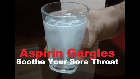 Disprin Gargles Soothe Your Sore Throat Youtube