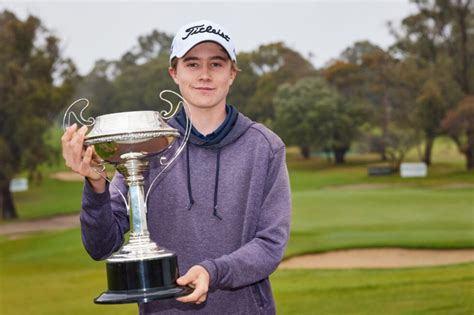 Ollie Marsh Wins Wa Open Low Amateur Honours Golfwa