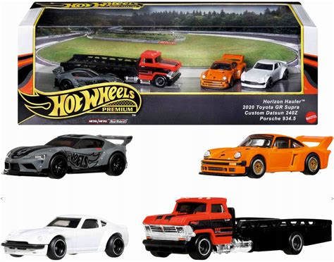 Hot Wheels Zestaw Premium Diorama Resoraki Autka Jbm Od Mattel Wiek