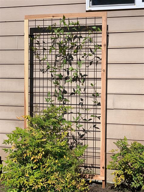 Diy Flower Trellis — Made On 23rd Diy Garden Trellis Diy Trellis Flower Trellis