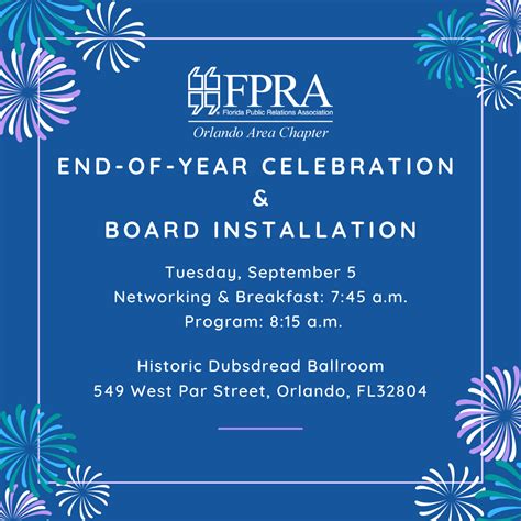 Events — Fpra Orlando Area Chapter