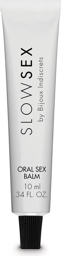 Slow Sex Oral Sex Balm Ml Bol