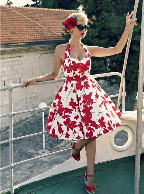 Robe Vintage Retro Années 50 rockabilly gothique punk rock Rock