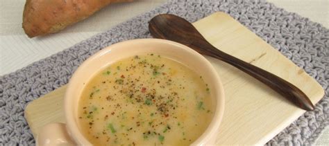 Sopa Cremosa De Batata Doce Segui A Receita