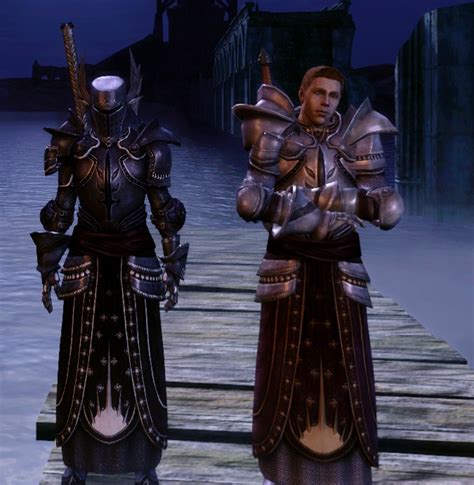 Скачать Dragon Age Origins Black Templars ArmorЛаты Тёмного