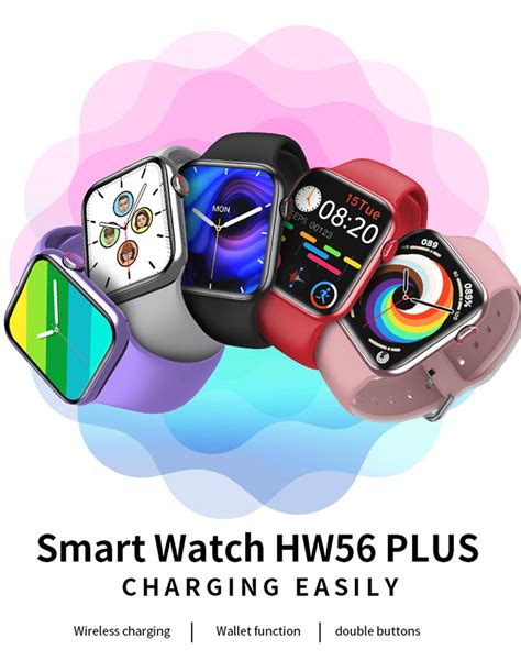 Wholesale HW56 plus smart watch wireless charging bluetooth call