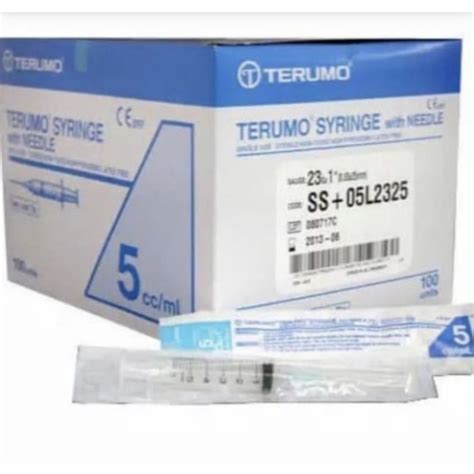 Jual Spuit Cc Terumo Syringe Ml Terumo Per Pcs Shopee Indonesia