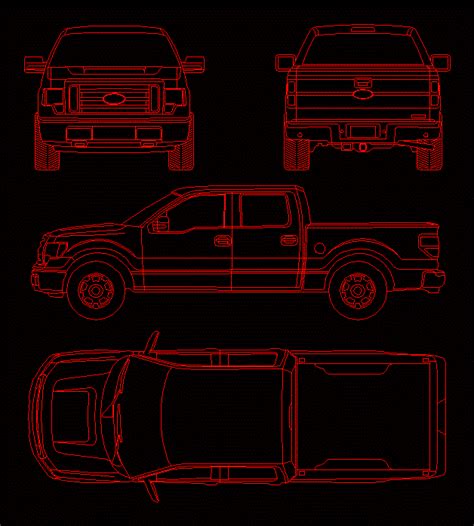 F 150 Dwg Block For Autocad • Designs Cad