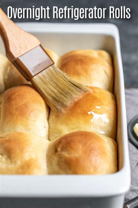 This Quick And Easy Recipe For Overnight Refrigerator Yeast Rolls Makes Soft Fluffy Yeast Rolls