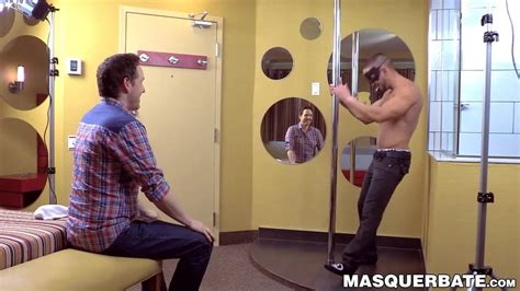 Masked Muscular Dude Passionately Strips And Jacks Off French Gay Porn