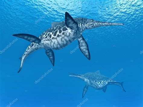 Ichthyosaur Shonisaurus — Stock Photo © mic1805 #62866929