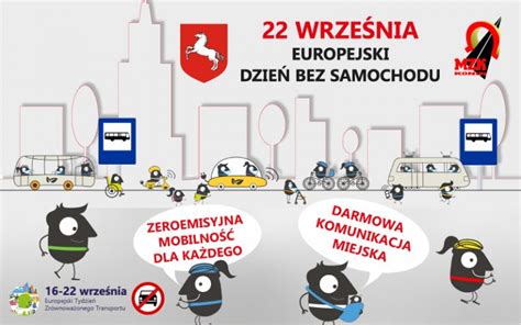 Wrze Nia Europejski Dzie Bez Samochodu