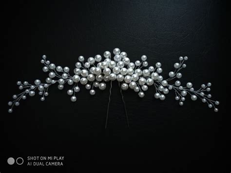 Шпилька для свадебной прически