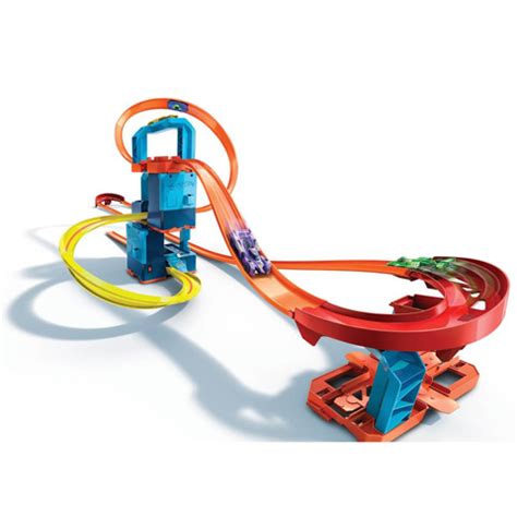 Hot Wheels Track Builder Unlimited Ultra Boost pálya szett kisautóval