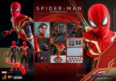 Spider Man Integrated Suit Deluxe Version Sixth Scale Collectible Figure By Hot Toys