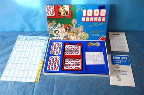 Ancien Jeu Dujardin Les Bornes De L Histoire Complet Superbe Eur