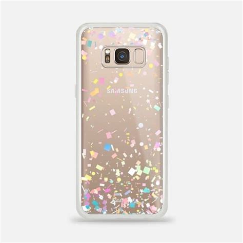 Casetify Galaxy S8 Classic Snap Case Pastel Confetti Explosion