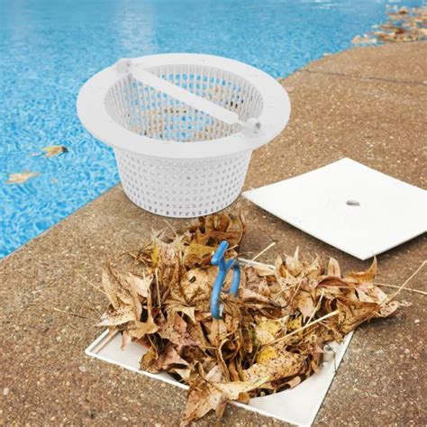 PANIER ÉCUMOIRE FILTRE De Piscine Skimmer Pour Nettoyeur Anti colmatage