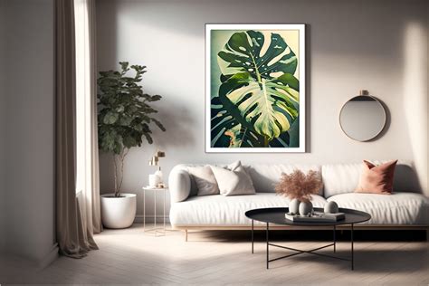 Monstera Wall Art for Print Graphic by modernmasterpieces23 · Creative ...