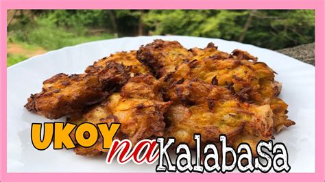 Ukoy Na Kalabasa Easy Cooking Rebecca Abr Youtube