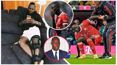 Urgent Du Nouveau Sur Le Blessure De Sadio Mane Forfait Pour La