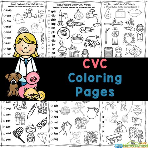 Free Cvc Words Games Worksheets And Activities Worksheets Library