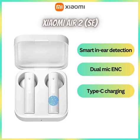 Xiaomi Air 2 SE TWS Wireless Earbuds Mi Bluetooth Earphone True ...