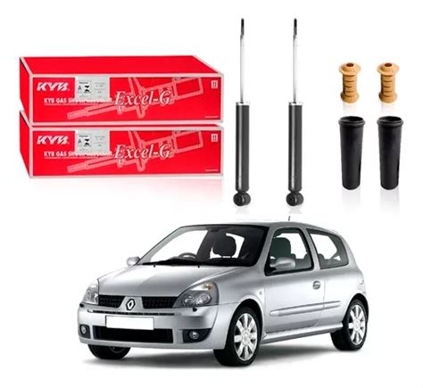 Kit Amortecedor Traseiro Kayaba Renault Clio Parcelamento Sem Juros