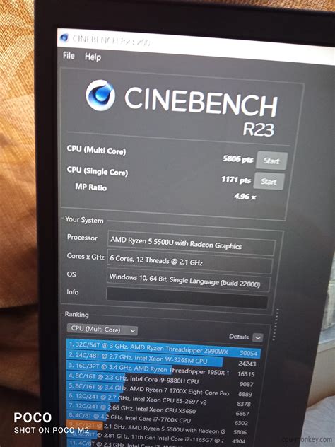 AMD Ryzen 5 5500U Benchmark, test et spécifications