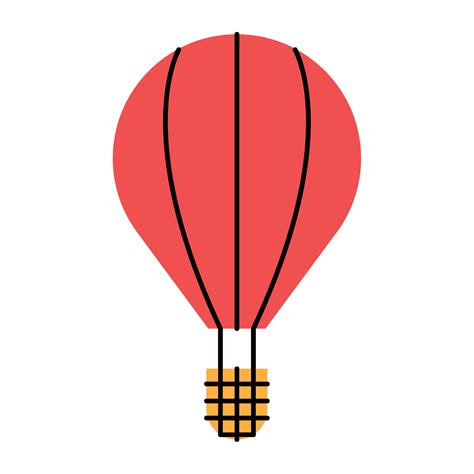 Balloon Air Hot Mean Transport Vector Art At Vecteezy