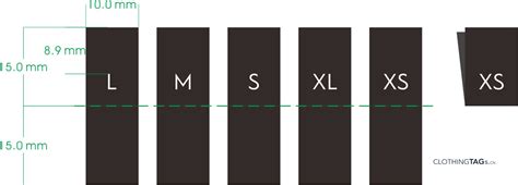 Custom Clothing Size Labels And Tags Clothingtagscn