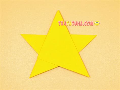 Flat Origami Star